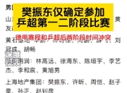 FBAPP下载:樊振东乒乓球德甲什么时候比赛 樊振东德国甲级联赛比赛时间